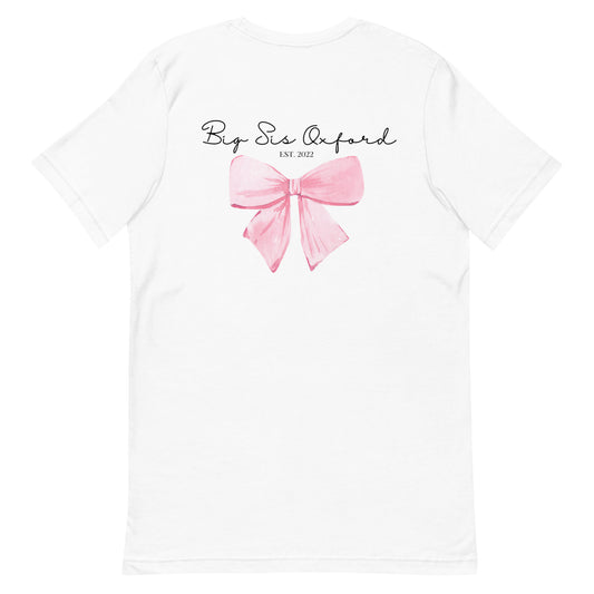 Big Sis Oxford Bow T-Shirt